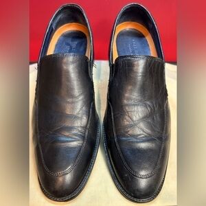 Cole Haan Grand.0S Dress Shoes Oxfords Black Leather Slip On Men’s Size 10.5M